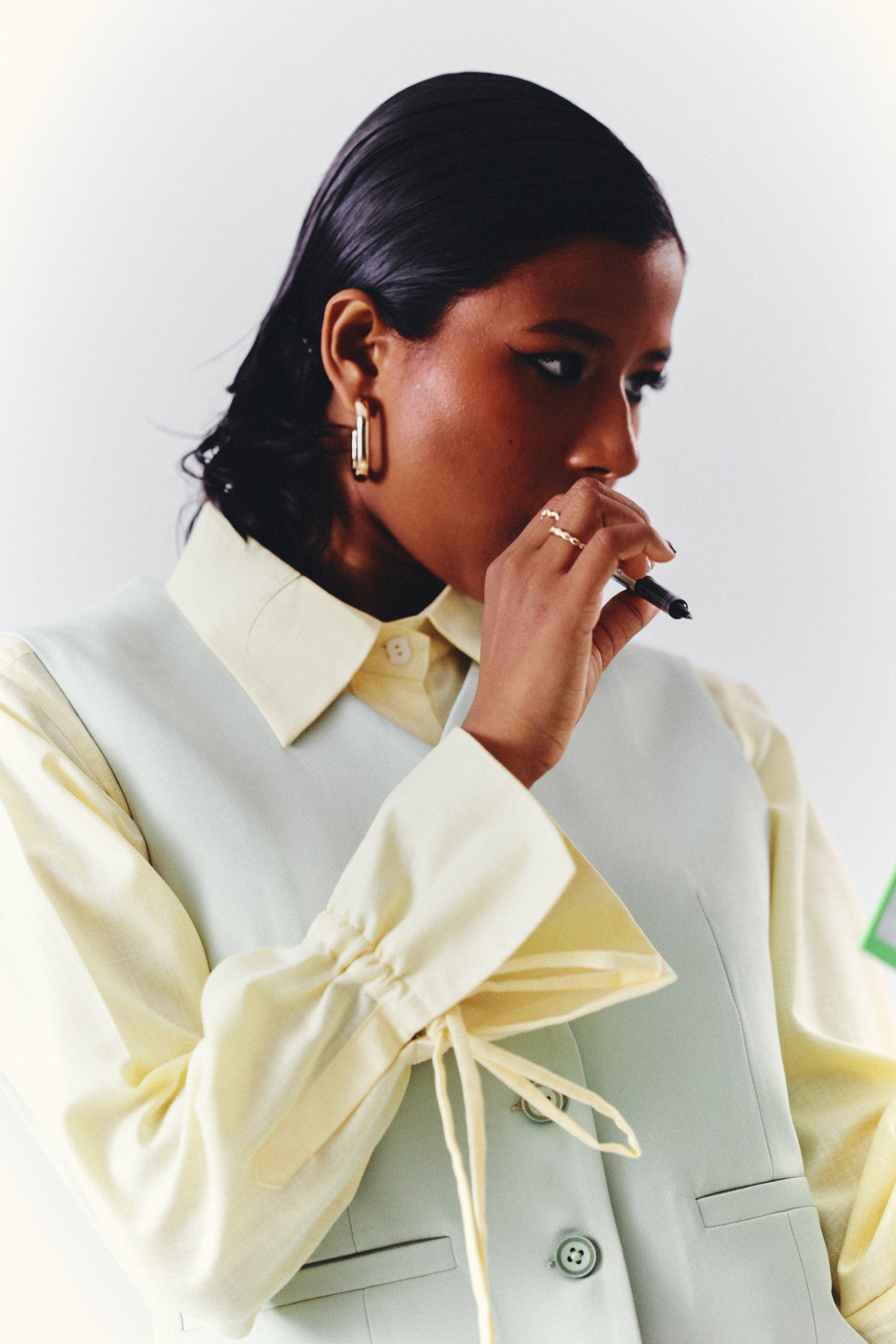 Diana- Sage Green Waistcoat