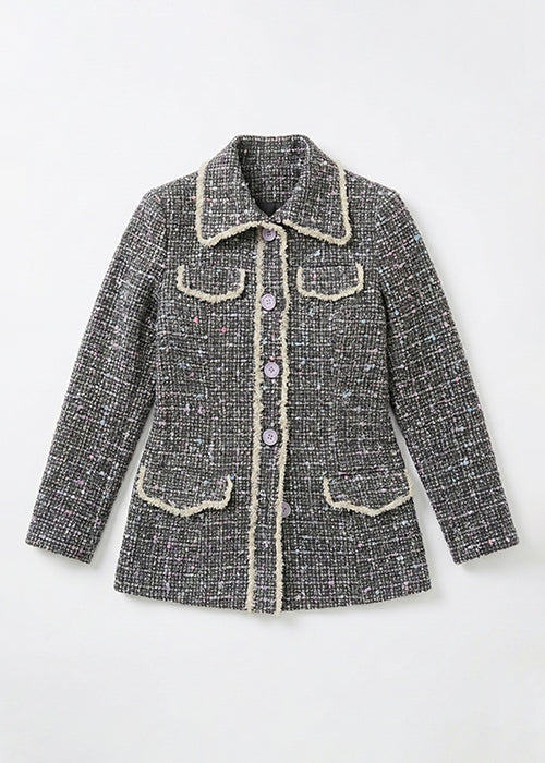 Amethyst Tweed Jacket