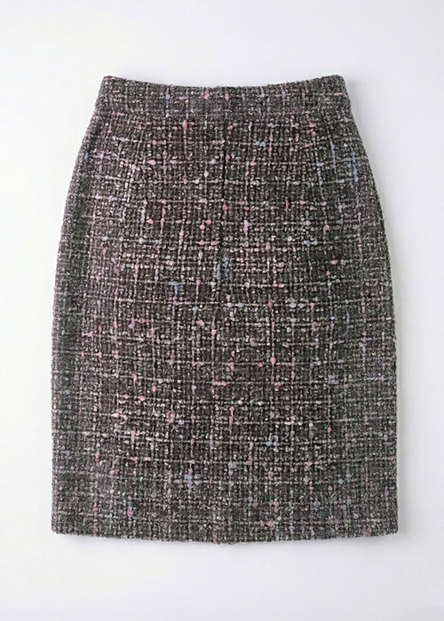 Amethyst Tweed Skirt